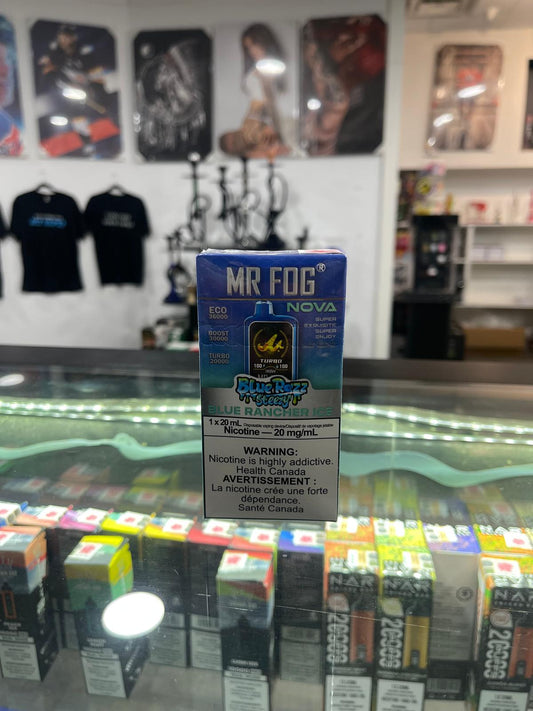 MR FOG NOVA 36K Disposable Vape - Blue Razz Steezy